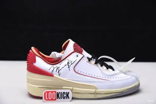 Boostmaster lin White Low Jordan Retro Off-White 2 SP DJ4375-106 Red 0507